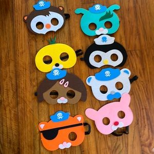 Octonauts masks